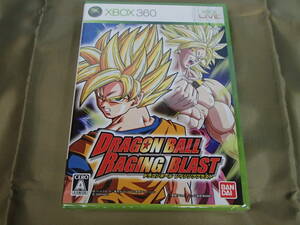 新品　XBOX360　ドラゴンボール レイジングブラスト