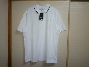  Nike GOLF рубашка-поло с коротким рукавом белый L размер 