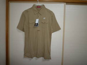  Yonex polo-shirt with short sleeves beige L size regular price 12000 jpy 