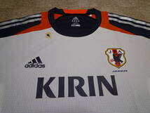 アディダス KIRIN 日本代表 ユニフォームシャツ XOサイズ_画像6