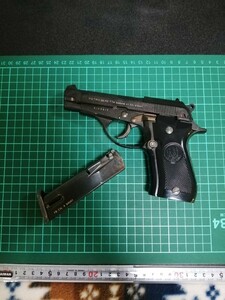 T1　モデルガン マルシン　ベレッタ　M84　インサート 横　動作確認 OK　重さ　376g