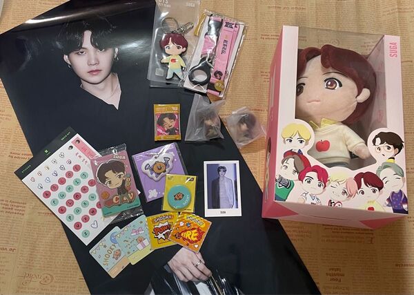 BTS SUGA フォトカード ポスター ぬいぐるみ 等 公式グッズ