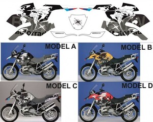 グラフィック 車体用 / BMW R1200GS 2004-2007 / WORLD REPLICA ワールド レプリカ