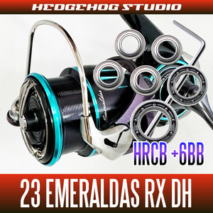 【ダイワ】23エメラルダス RX FC LT2500S-H-DH, LT2500-XH-DH用 MAX13BB フルベアリングチューニングキット【HRCB防錆ベアリング】/.