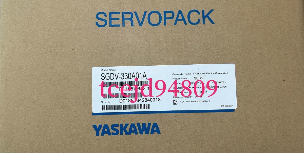 新品☆送料無料】YASKAWA/安川 サーボドライバー SGDV-120A15A【６ヶ月