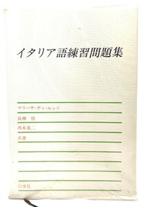 イタリア語練習問題集/ マリーサ・ディ・ルッソ ,長神 悟 ,西本 晃二(共著) /白水社