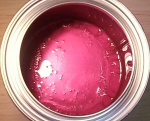 ●○２液型ウレタン塗料 ピンクメタリック 3Lセット(塗料原液1.5kg＋硬化剤150g＋希釈用シンナー1.5L) ○●