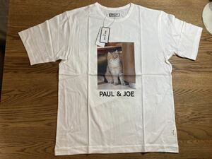 《新品》PAUL & JOE オシャレな白TシャツＬサイズ C