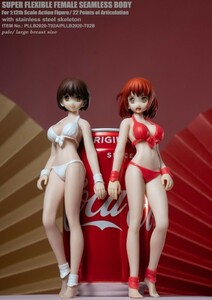 TBLeague PLLB2022-T02A&B 二体セット　 PALE肌 1/12 女性素体　 ヘッド付き　新品未開封 （検　verycool SuperDuck phicen