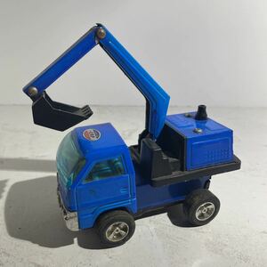 昭和レトロ イチコー ショベルカートラック ユンボ ミニカー おもちゃ 当時物 現状品