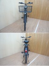 u23-0808☆きれい☆Panasonic　パナソニック　電動アシスト自転車　ティモ・S　BE-FTS631　マットジェットブラック（B4M）　26型　_画像4