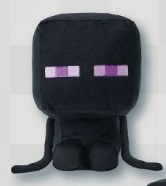 ◆新品◆ MINECRAFT Enderman soft toy マインクラフト デフォルメぬいぐるみ エンダーマン のみ エンダードラゴン・ウィザー マイクラ