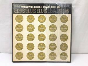 RCA 4枚組LP BOX ELVIS エルヴィス・プレスリー WORLDWIDE 50 GOLD AWARD HITS Vol.1 SS-240203