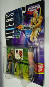 Kenner 1992 ALIENS Space Marine Drake 5.5 inch Mint.