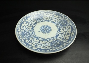 ◆◆森◆◆唐物 陶器 清 皿 中国古美術 B252