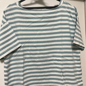 ボートネック ボーダーTシャツ ボーダーカットソー　夏