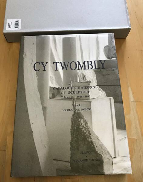 古本　Cy Twombly Catalogue Raisonne of Sculpturevolume 1946-1997　サイ・トゥオンブリー