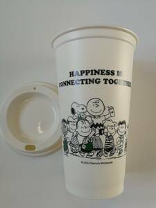 【未使用新品】スターバックス　スヌーピーのリユーザブルカップ：Starbucks + PEANUTS Reusable cup #1632023