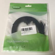 SHULIANCABLE LANケーブル CAT6 BB440 フラットタイプ 3m ハイスピードケーブル 1Gbps/250MHz RJ45 ツメ折れ防止 ブラック_画像7