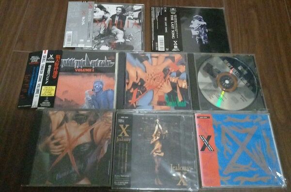 X JAPAN CD セット L.O.X SKULL THRASH ZONE、HEAVY METAL FORCE、DAHLIA等