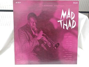 0034142 【LPレコード】 MAD THAD LEONARD FEATHER レナード・フェザー