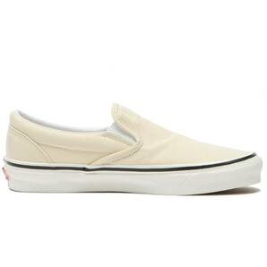 ■バンズ クラシック スリッポン 98 デラックス アナハイム ホワイト 新品 26.0cm US8 VANS CLASSIC SLIP-ON 98 DX ANAHEIM VN0A3JEXQWPの画像2