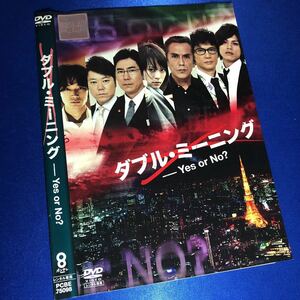 【即決価格・ディスクのクリーニング済み】ダブル・ミーニング Yes or No? DVD☆北乃きい 寺島進 棚番197