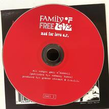 未使用 CD レア盤 入手困難 Family Of Free Love Mad For Love 自主制作盤 Self-Released FOFL1UNPLAYED_画像3