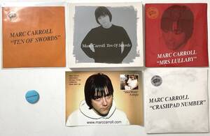 MARK CARROLL CD COLLECTION Ten of Swords 2種 + 未開封シングル2種 + バッジ + UKフライヤー THE HORMONES マークキャロル