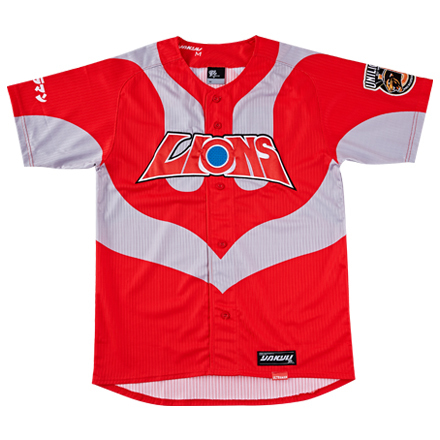 即決送料無料【日本国内発売無し】ウルトラマン&台湾プロ野球統一ライオンズ★コラボレーションユニフォーム【Mサイズ】