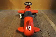 アルタバーグ 飛行機 RED FLYER/Radio Flyer ラジオフライヤー ブリキ 子供 乗用玩具 赤_画像6
