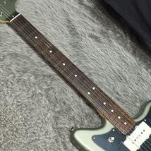 Fender Made In Japan Hybrid II Jazzmaster RW Jasper Olive Metallic with Matching Head_画像2