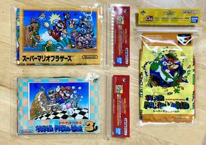  most lot Super Mario Brothers package towel collection 3 piece set 