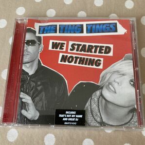 THE TING TINGS cd We started nothing