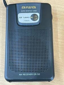 RM5307 AIWA CR-S3 ラジオ ジャンク品 0807
