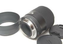 ◆23年6月 ”新品”購入!!◆SIGMA シグマ 30mm F1.4 DC DN Contemporary ソニー SONY Eマウント E-Mount マイクロフォーサーズ★元箱付属品_画像3