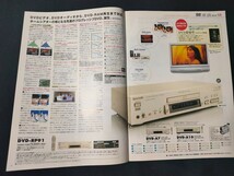[カタログ] Panasonic (パナソニック) 2001年8月 DVDプレーヤー/DVDビデオレコーダー総合カタログ/DMR-E20/DVD-A10/DVD-RV31/DVD-H1000/_画像5