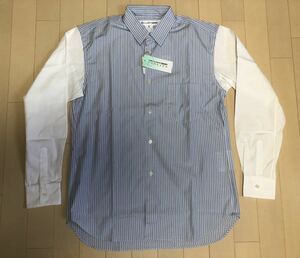 COMME des GARCONS SHIRT ストライプシャツ　新品未使用　サイズXS