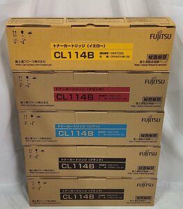 【埼玉発】【FUJITSU】トナーカートリッジ　CL114B　　★5本セット★　(8-2187)