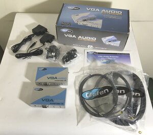 【埼玉発】【Gefen】VGA　AUDIO　extender　EXT-VGA-AUDIO-141-CO　★通電確認のみ★　(9-3865)