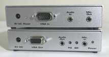 【埼玉発】【Gefen】VGA　AUDIO　extender　EXT-VGA-AUDIO-141-CO　★通電確認のみ★　(9-3865)_画像5
