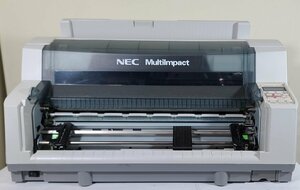 【埼玉発】【NEC】MultiImpact 700XAN　ドットインパクトプリンタ　★PC接続確認済★動作確認済★（11-1473）