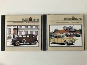 B18924　CD（中古）HALL OF FAME POPULAR HITS 40's～50’s　2枚セット