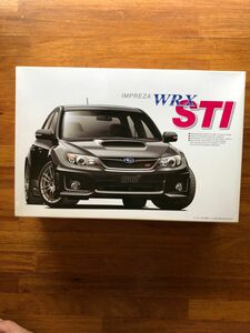 プラモデル　車　 未組立 アオシマ 1/24 スバル　インプレッサ WRX STI