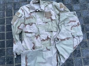 米軍 スリーカラーカモ BDU ジャケット　パンツ 湾岸戦争 アフガン 改造 特殊部隊　古着 アメリカ軍 seals デルタフォース