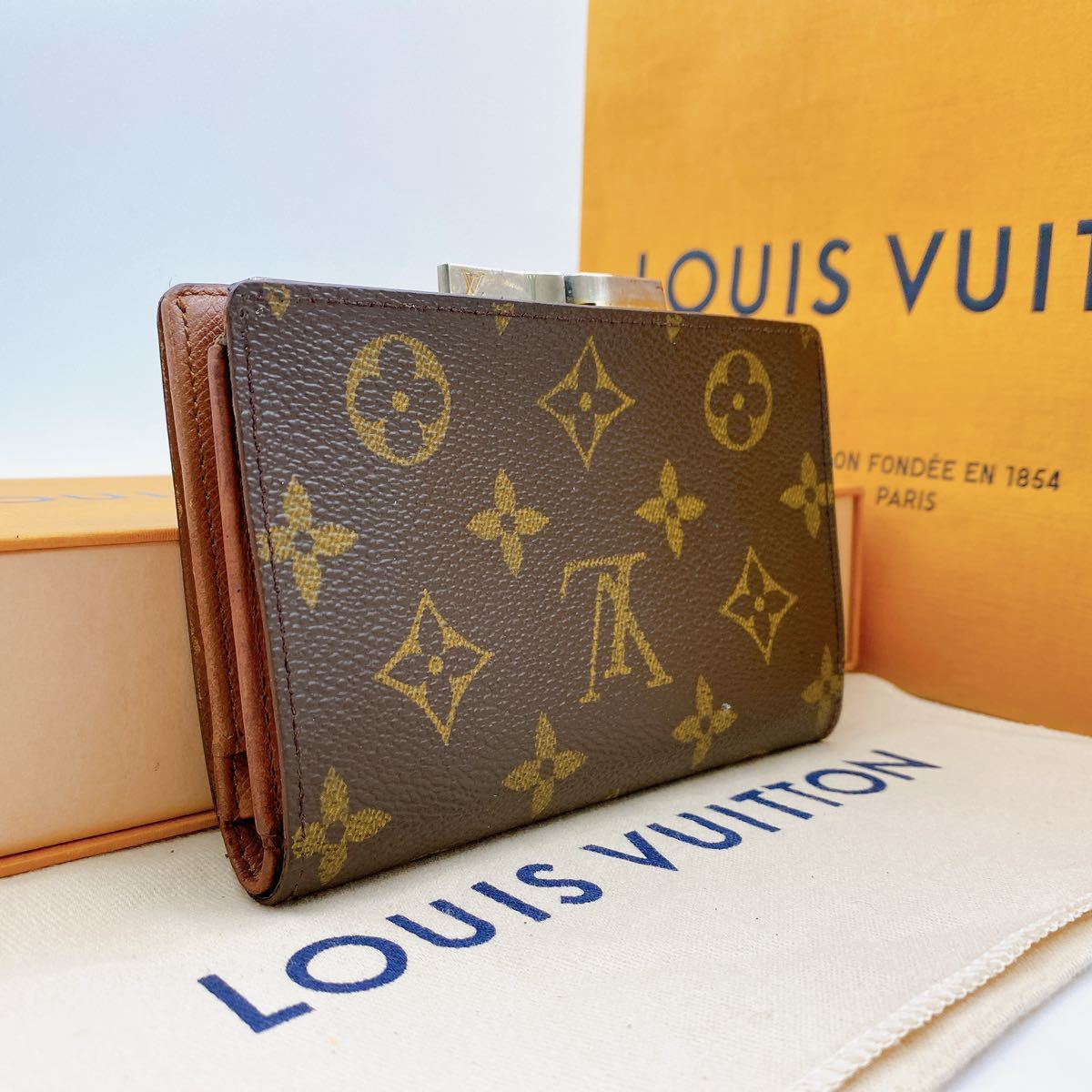 A2011【美品】LOUIS VUITTON ルイヴィトン モノグラム ポルトモネ ビエ