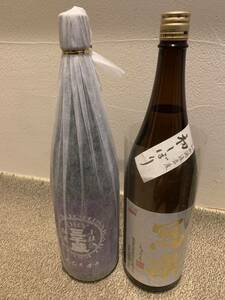 【超人気日本酒未開栓】写楽 純米 初しぼり　三千盛 純米大吟醸 包装紙は付きません　1800ml 2本セット