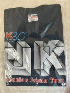 ♪U.K.(ユーケー)「Reunion Japan Tour2011 Tシャツ size:S/color:ネイビー」新品未開封ジョン・ウェットン/エディ・ジョブソンJohn Wetton