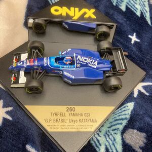 ONYX 1/43 Tyrrell Yamaha ティレルヤマハ 023 片山右京