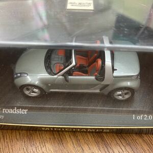 MINICHAMPS 1/43　smart roadster